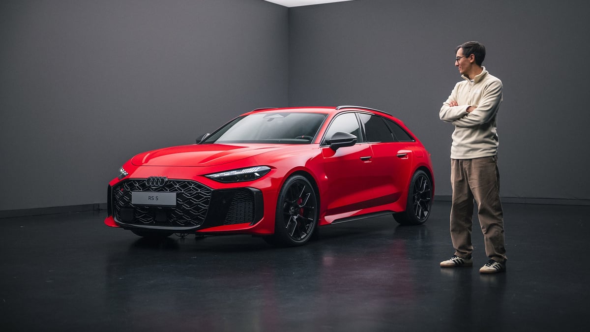 Audi RS 5 : 639 ch, hybride rechargeable et un look qui ne fait pas dans la dentelle