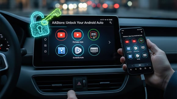 AAStore, une boutique alternative qui recense des applications non officielles pour Android Auto