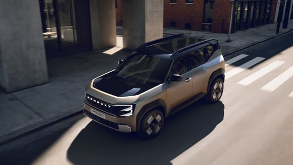 Le concept Renault Bridger est prévu en électrique, hybride et thermique