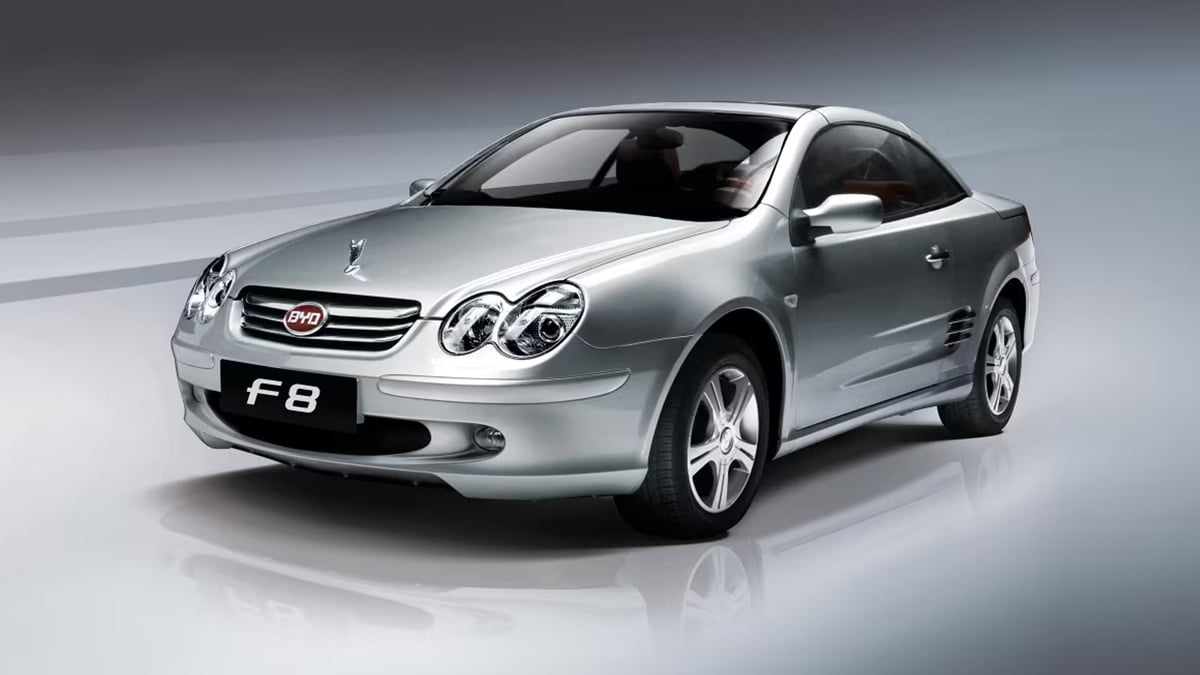 BYD S8 : quand un cabriolet chinois mixait Renault et Mercedes sans complexe