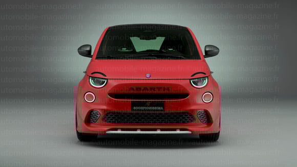 Abarth 500 avec une orientation hybride