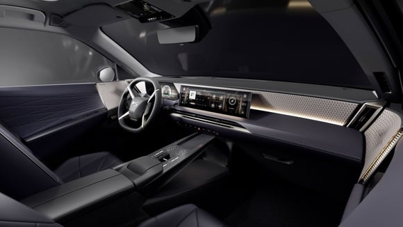 Planche de bord du DS N°7, identique à celle du DS N°8