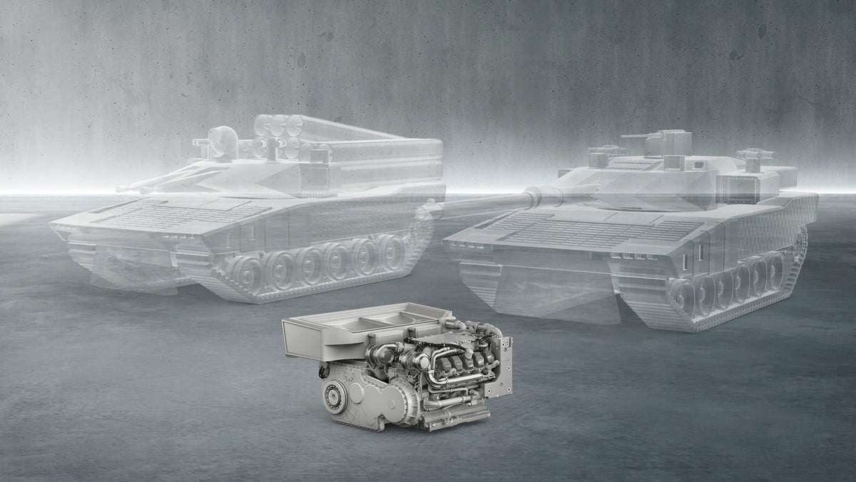 Un V10 diesel hybride de 1 900 ch pour les chars du futur : Rolls-Royce prépare un monstre… loin des routes