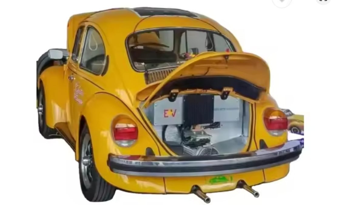 Un kit AliExpress promet de convertir une Volkswagen Coccinelle en voiture électrique… à monter soi-même