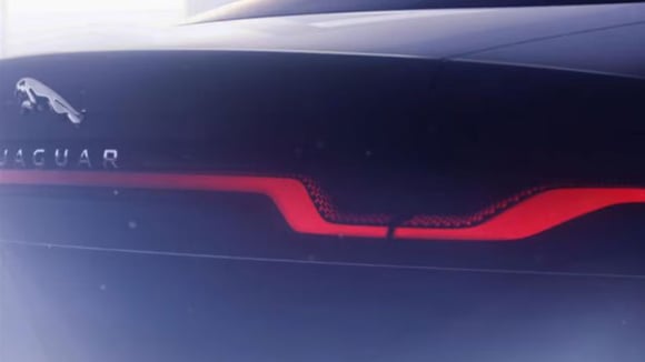 Teaser de la future Jaguar XJ électrique publié à l'automne 2019