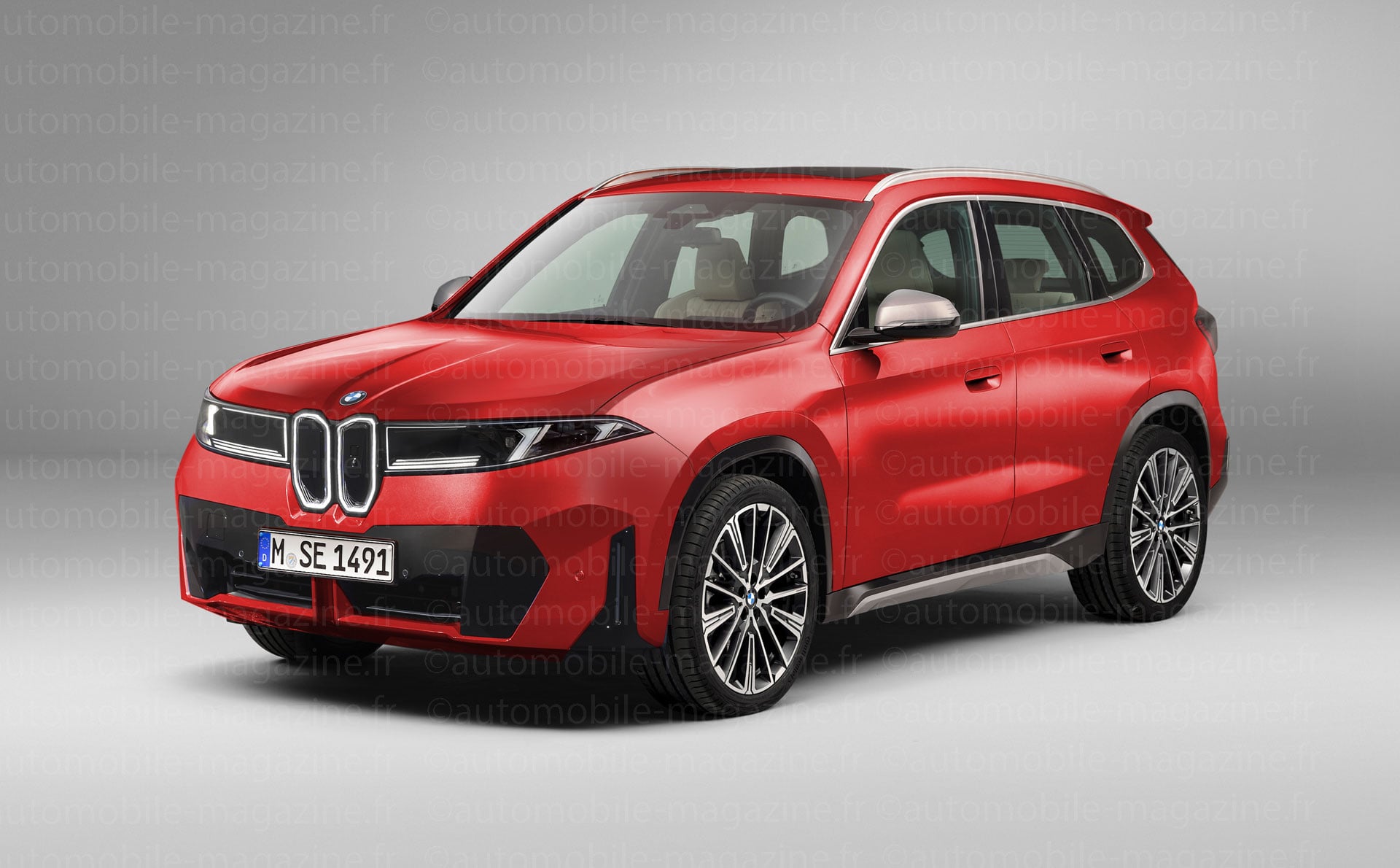 Prototype du BMW X1 restylé