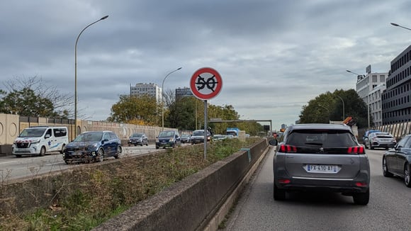 Les embouteillages auraient diminué sur le périphérique parisien
