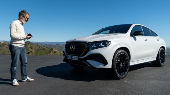 Mercedes GLE Coupé restylé avec calandre cerclée de noir