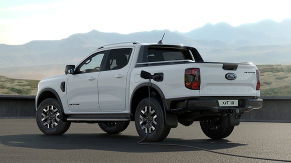 L’offre carburant vise le Ford Ranger, malgré l’existence d’une version hybride rechargeable