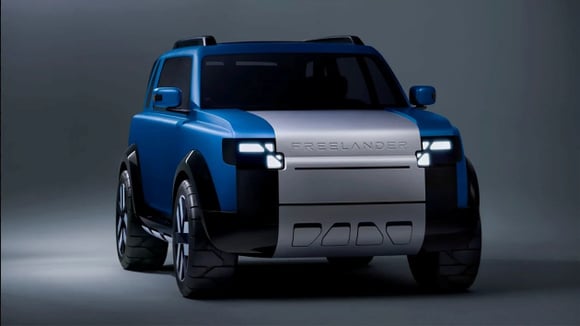 Le concept Freelander 97, un SUV au style très proche du Defender