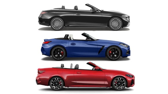 Les cabriolets encore proposés par certaines marques premium allemandes