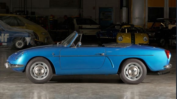 Alpine A110 cabriolet produite à 30 exemplaires entre 1962 et 1968