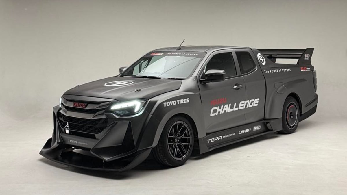 Isuzu D-Max Evolution : le pick-up qui se prend pour une arme de circuit