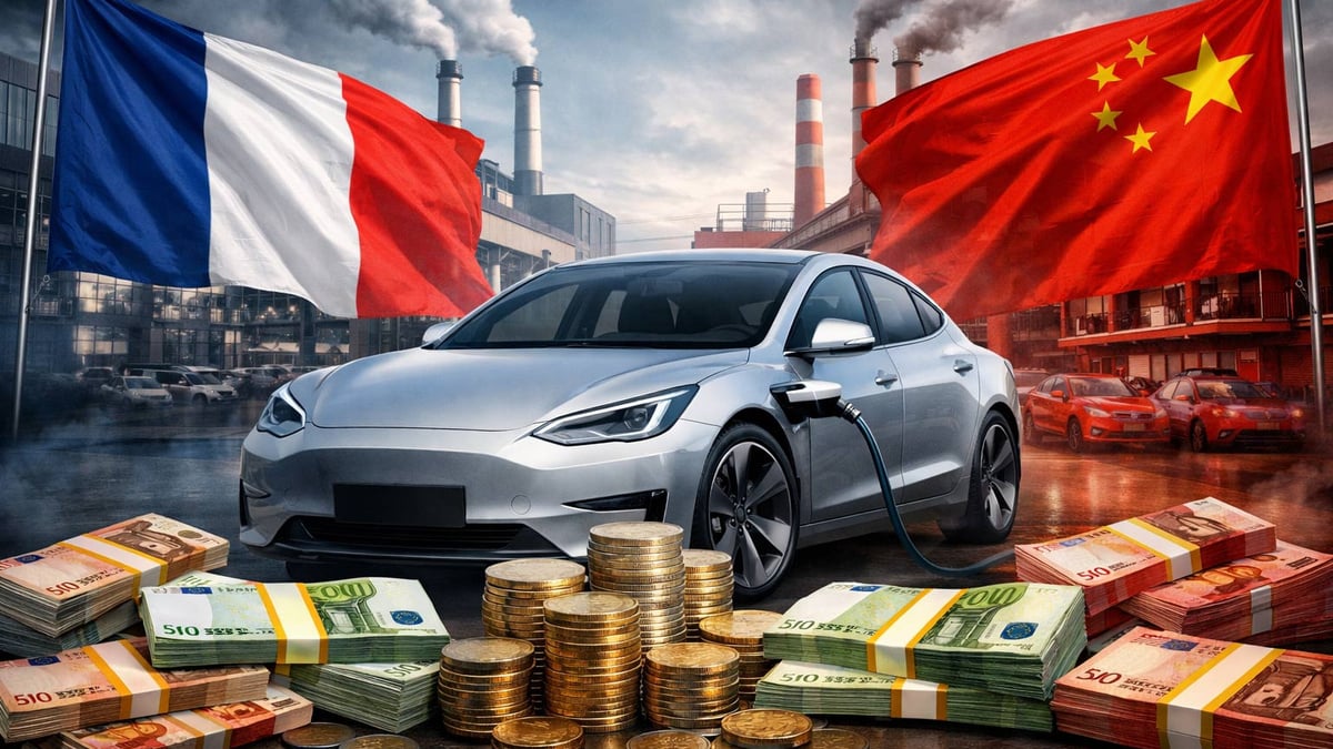 Voiture électrique : des milliards publics… et 80 % des aides qui partent hors de France