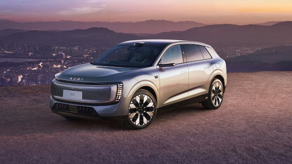 Le modèle AUDI E7X, développé pour le marché chinois.