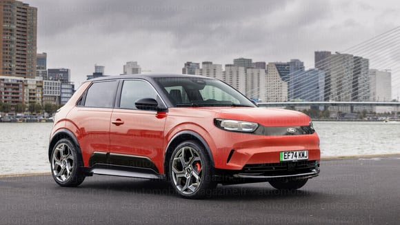 Hypothèse d’une Ford Fiesta électrique basée sur la Renault 5 E-Tech et la Nissan Micra EV