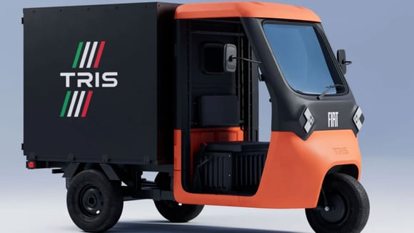 Le triporteur électrique Fiat Tris