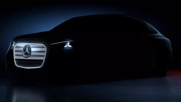 Teaser de la future Mercedes Classe C électrique