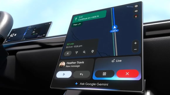 Gemini sur Android Auto : un bug de localisation peut vous placer en plein océan