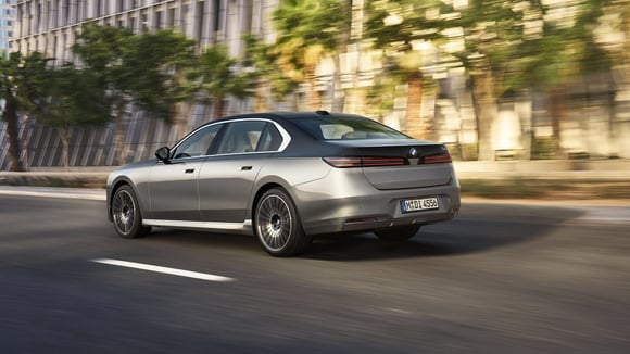 Feux arrière de la BMW Série 7 restylée