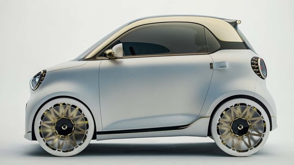 Le concept Smart #2 reste très compact avec 2,79 m de long