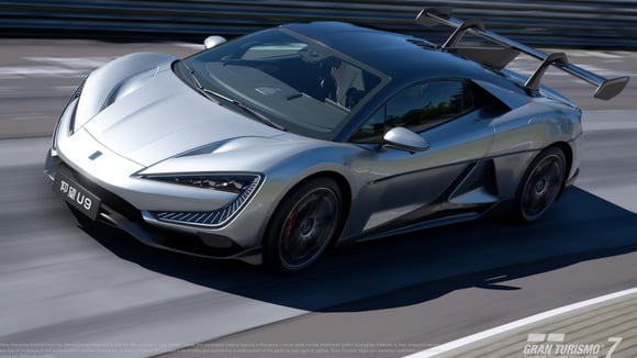 L’hypercar électrique YangWang U9 dans Gran Turismo 7