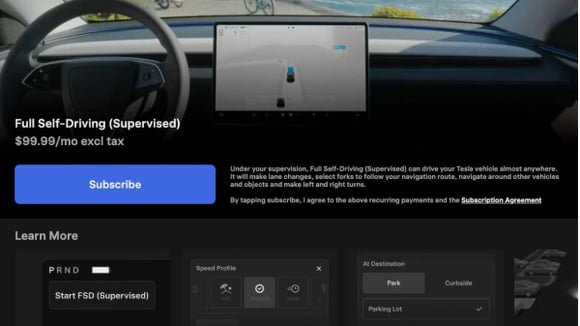 Des clients ont payé une option FSD sans obtenir la conduite autonome totale attendue