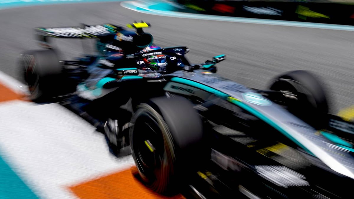 Qualifications à Miami : Kimi Antonelli claque la pole et devance Verstappen