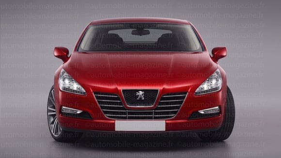 La Peugeot 608 imaginée à l'époque où Jérôme Gallix dirigeait le style de Peugeot