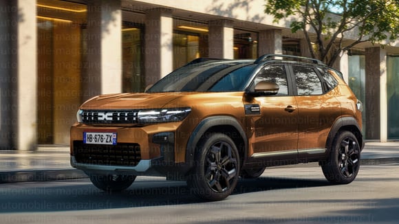 Illustration du Dacia Duster restylé