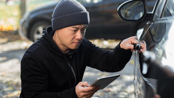 La grande majorité des attaques automobiles recensées se font à distance.