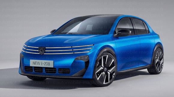 La future Peugeot E-208 attendue pour 2027
