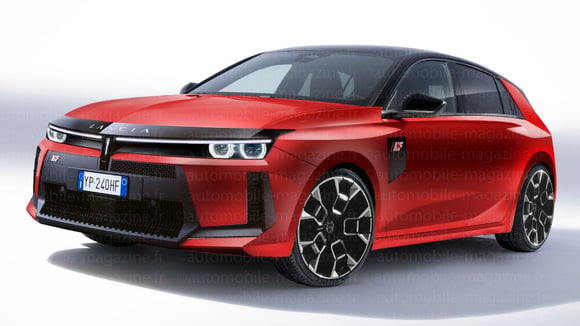 Illustration de la future Lancia Delta attendue en 2029