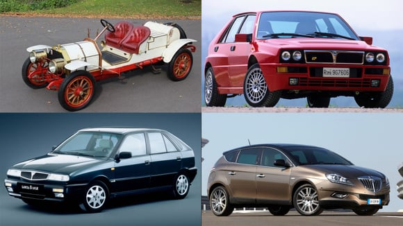 Les différentes générations de Lancia Delta