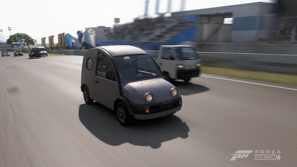 Modèle japonais atypique dans Forza Horizon 6 : Nissan S-Cargo