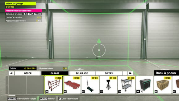 Personnalisation d’un garage dans Forza Horizon 6