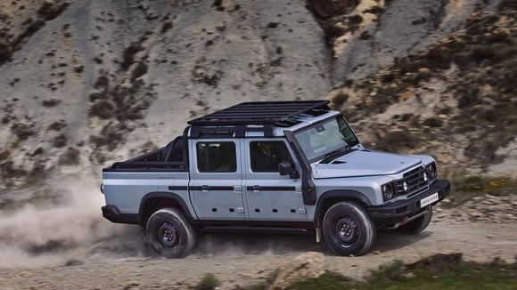 Le Grenadier existe aussi en version pick-up.