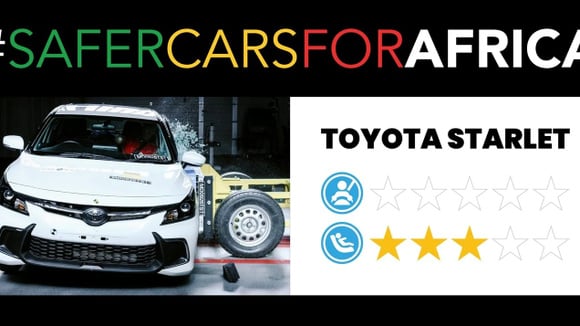 Toyota Starlet : une version avec airbags latéraux devrait être testée