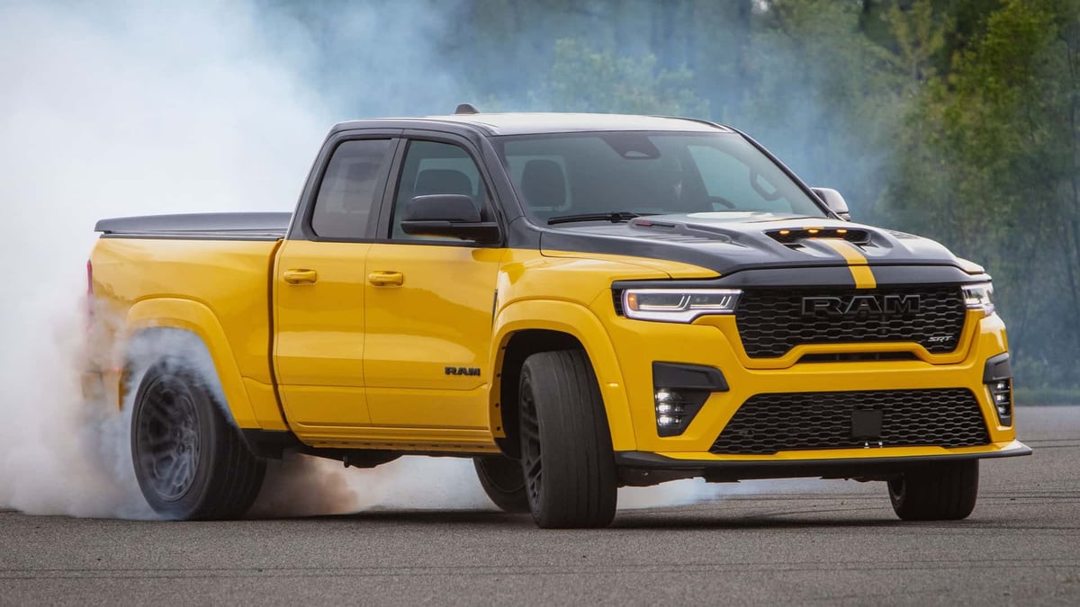 RAM Rumble Bee : le pick-up jaune qui veut battre des records sur piste