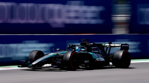 George Russell (Mercedes AMG) lors du Grand Prix du Canada 2026