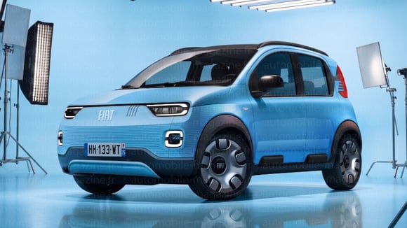 Illustration de la future remplaçante de la Fiat Panda