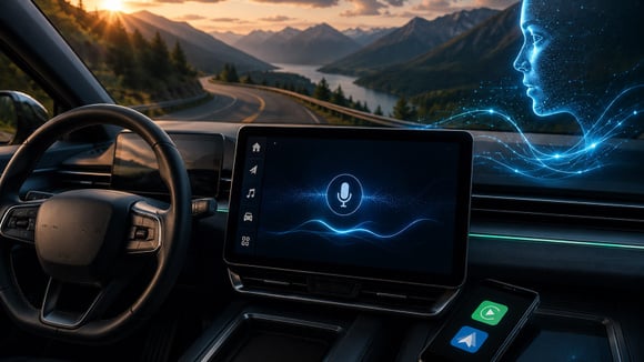 Illustration : l’IA pourrait-elle rendre CarPlay et Android Auto inutiles chez Rivian ?