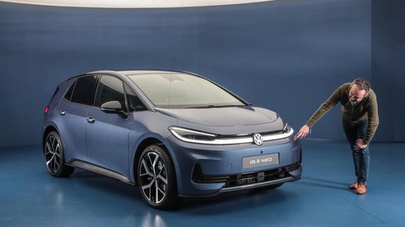 La Volkswagen ID.3 Neo se distingue surtout à l’avant avec un nouveau design