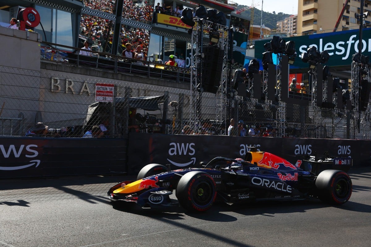Max Verstappen (Red Bull) lors du week-end de Monaco