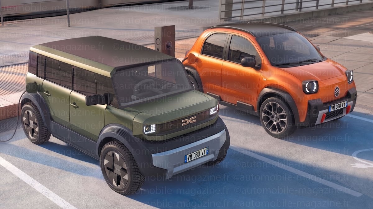 Citroën 2CV vs Dacia Hipster : le choc des mini électriques à moins de 15 000 € se prépare