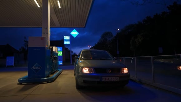 La Volkswagen Passat utilisée pour parcourir 2300 km sur un seul plein