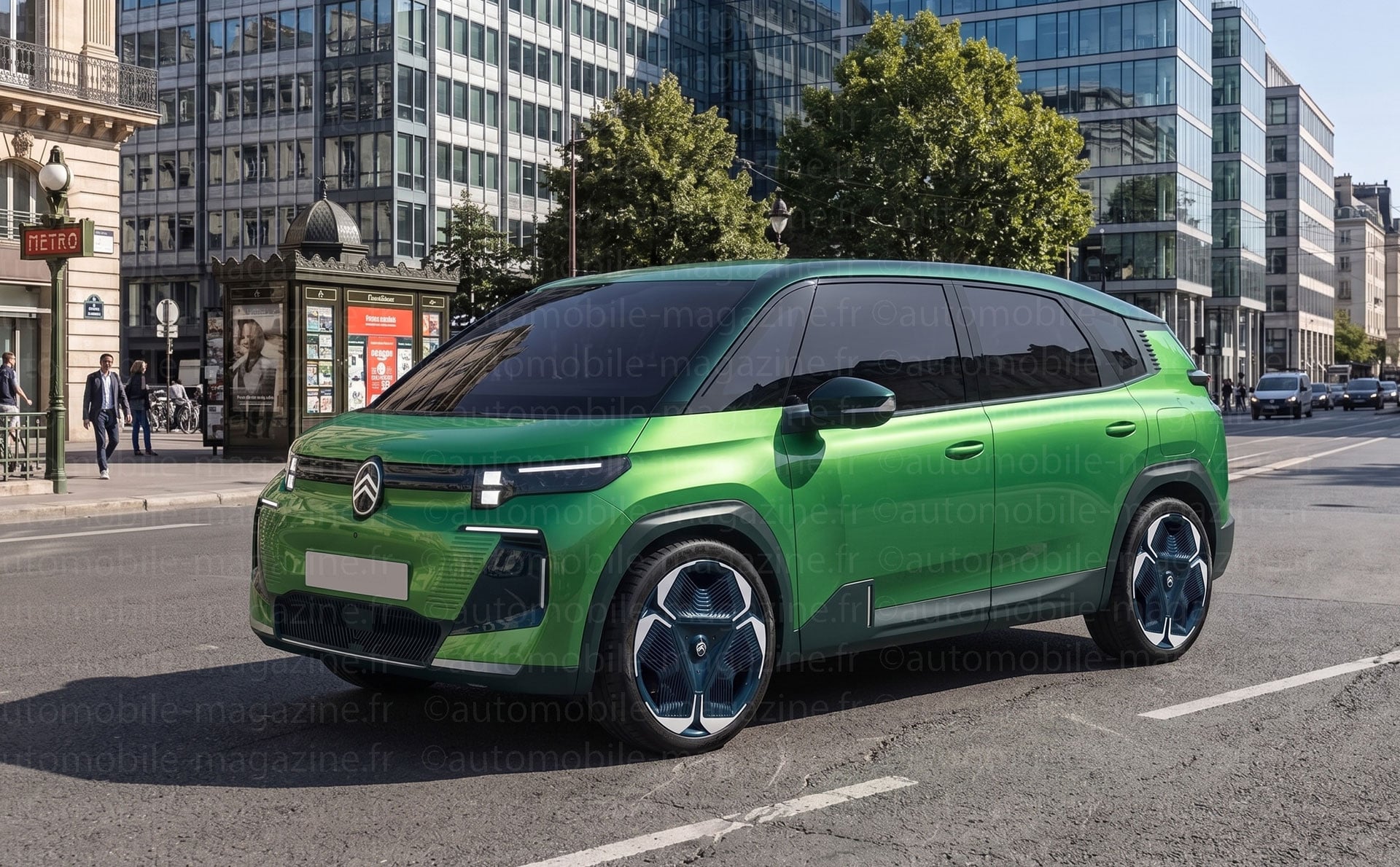 Silhouette monospace annoncée dans la gamme Citroën