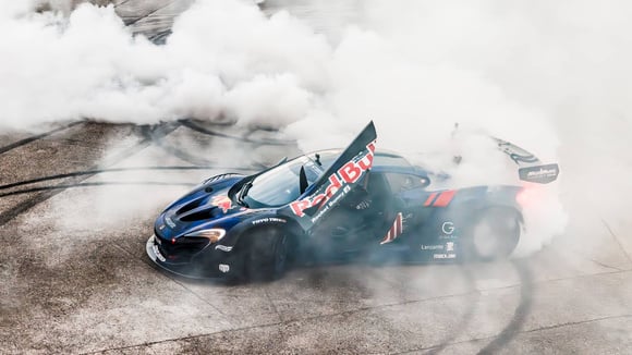 Une McLaren P1 GTR modifiée avec un moteur rotatif par Mad Mike