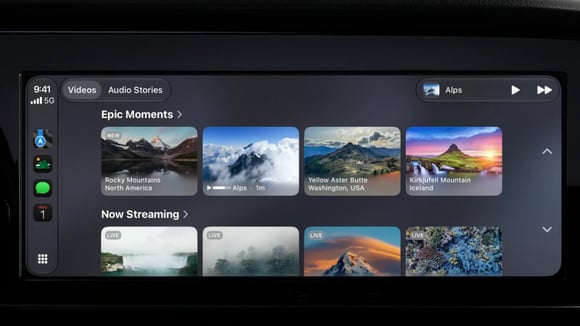 La vidéo arrive sur CarPlay avec iOS 27, mais uniquement lorsque le véhicule est à l’arrêt.