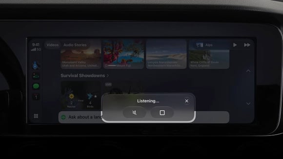 Un mode audio peut prendre le relais quand la vidéo CarPlay s’arrête, avec un widget discret.